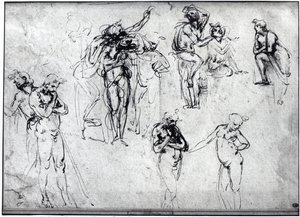 Study of Nude Men